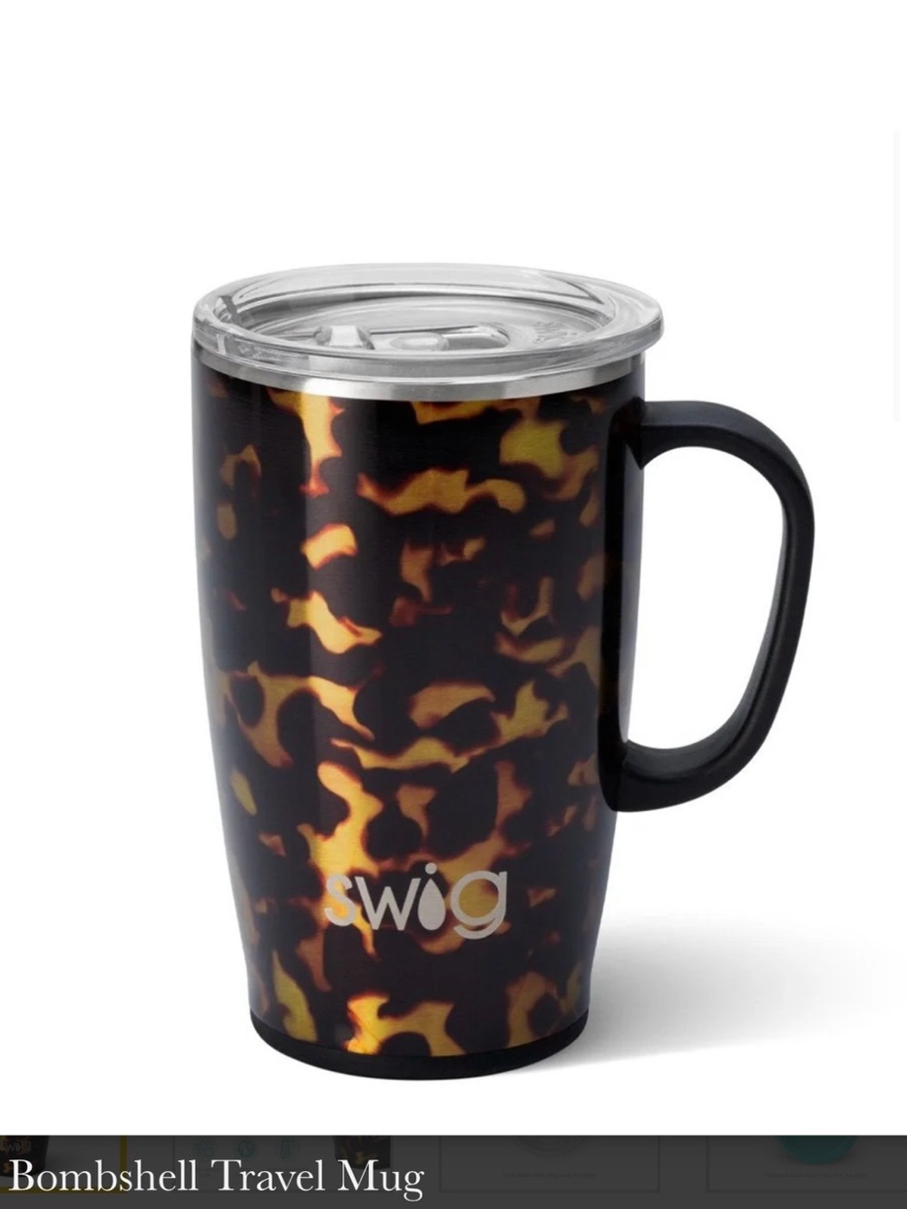 Swig Life Bombshell 18oz Insulated Travel Mug with Handle